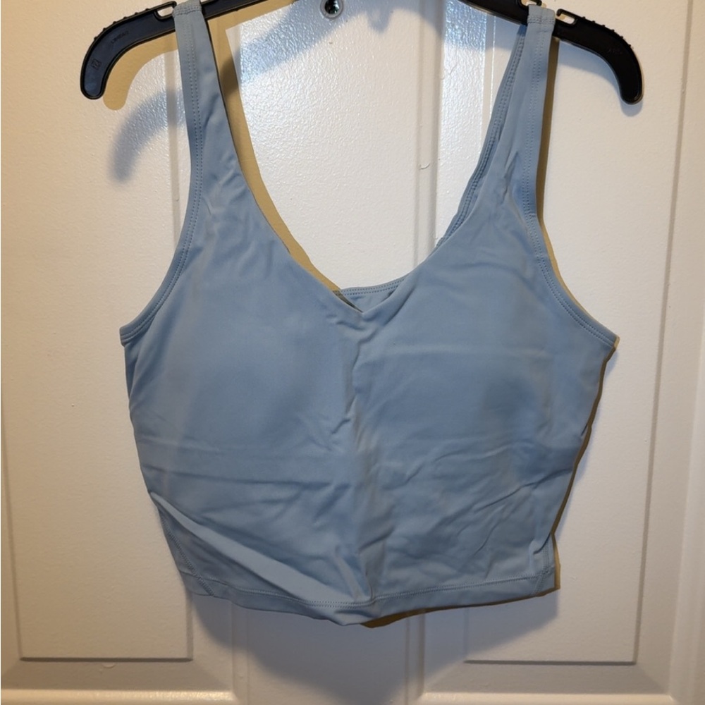 Light Blue Sports Bra